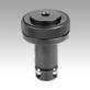 Locating cylinder with quick clamping system