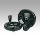 Handwheels disc with revolving grip