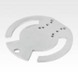 Adapter plate round