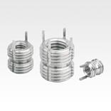 Threaded inserts reinforcedinternal thread, self-locking
