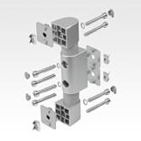 Friction joints, double, 45/90/45 type B
