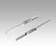 Steel telescopic slides for side mounting, full extension, load capacity up to 30 kg