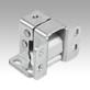 Hinges steel or stainless steel internal, opening angle 125°
