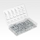 Grease nipple, steel, assortment box