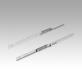 Telescopic slides, steelfor slot mounting, over-extension, load capacity up to 20 kg