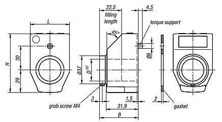 Position indicators freely programmable 