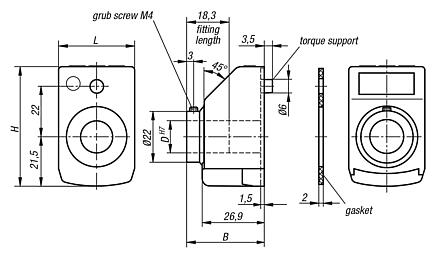 Position indicators freely programmable