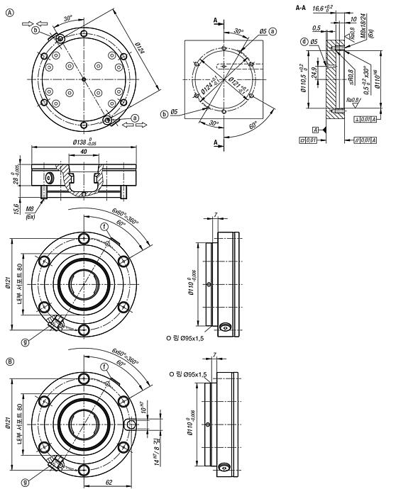 UNILOCK 클램핑 모듈 ERGO 138